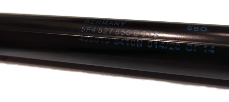 5F5 827 550 B Tailgate trunk gas spring SEAT LEON III 2013-2020