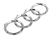 Front grille ring emblem chrome badge Audi A4 A6 A7 A8 Q3 Q5 Q7