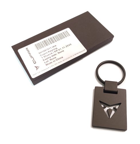 6H1087011IAA CUPRA branded KEYRING