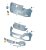 Front bumper tow hook eye cover cap VW T6.1