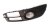 4F0807682Q3FZ  Front bumper side fog light trim cover air guide Audi A6 C6 FL S-line 2009-2011 with black ring