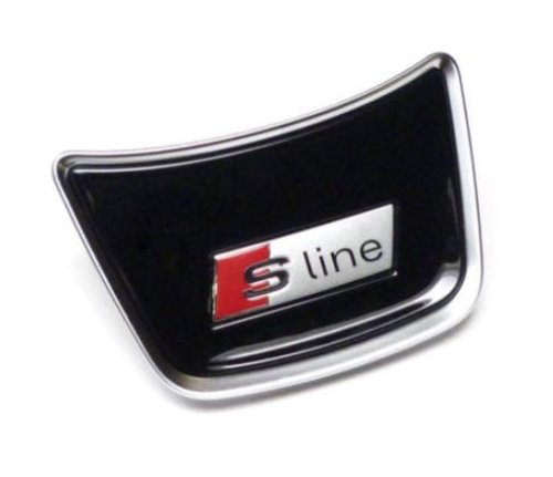 4H0419673A Steering wheel cover cap Audi S-line emblem A1 A6 A7 A8