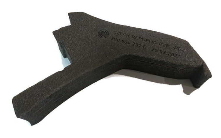 3G0 864 237 D Front fender damping VW Passat B8 2015-