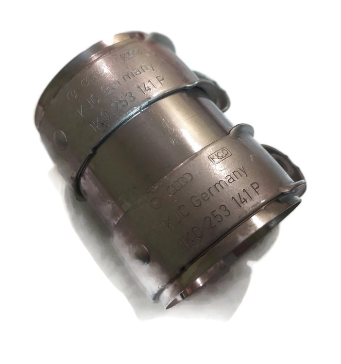 1K0 253 141 P Centre exhaust pipe clamp connector VW AUDI SEAT SKODA