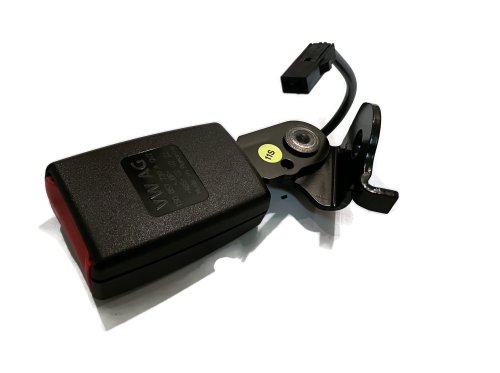 1S0 857 739 A QVZ Zamek pasa tylnego  bezpieczeństwa z czujnikiem VW Up! Skoda Citigo Seat Mii