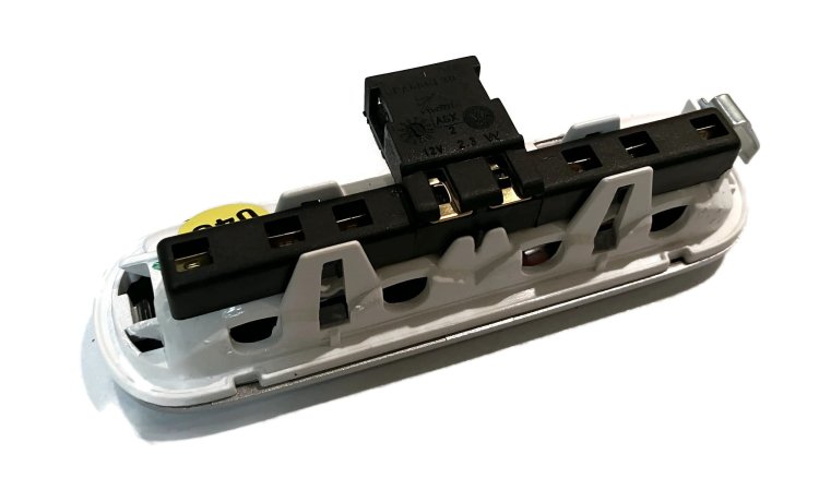 Entry lighting with lettering  VW T5 Highline