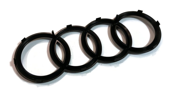 4N0853605 T94  Audi Q2 Q8 black front grille badge