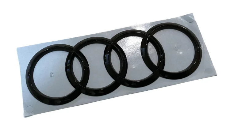 8W9853742A T94 Rear badge emblem black Audi rings Audi A4 B9 A6 Q8