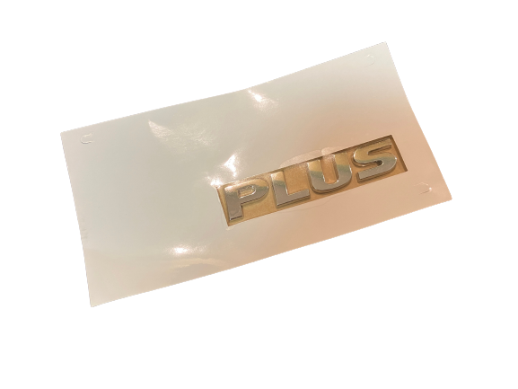 5M0853675J739 Napis emblemat naklejka PLUS na tylną klapę VW Golf Plus 2005-2014