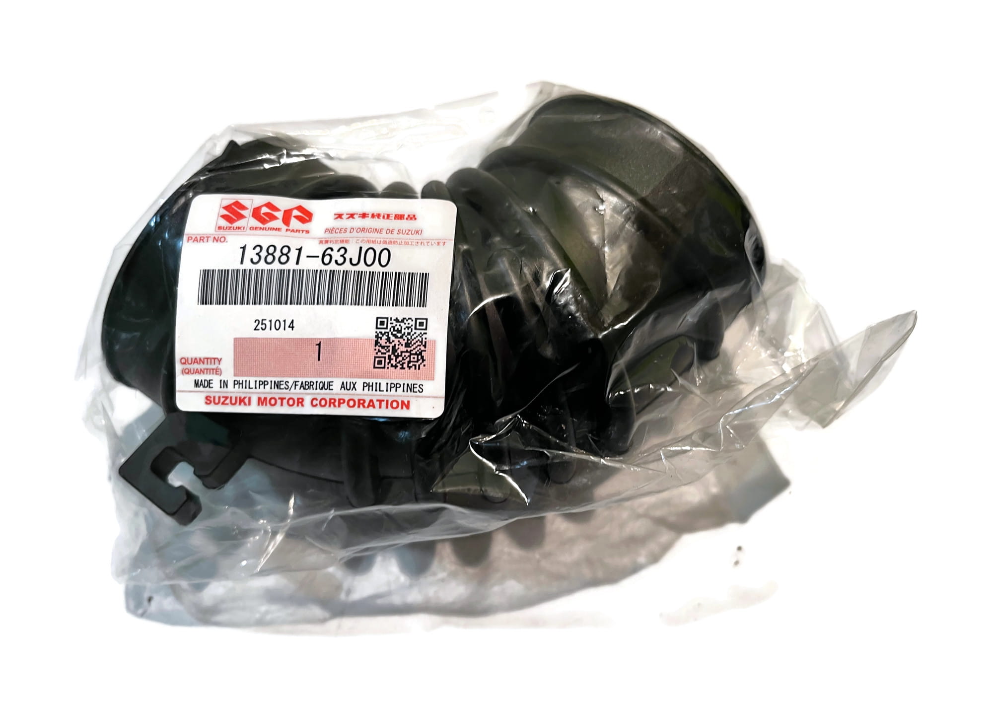 Air Intake Elbow Hose OE 13881-63J00 for Suzuki Swift (2005–2010